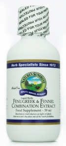 Fenugreek & Fennel Extract (59ml)