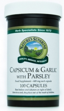 Capsikum & Garlic with Parsley (100)