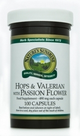 Hops and Valerian with Passion Flower (100)